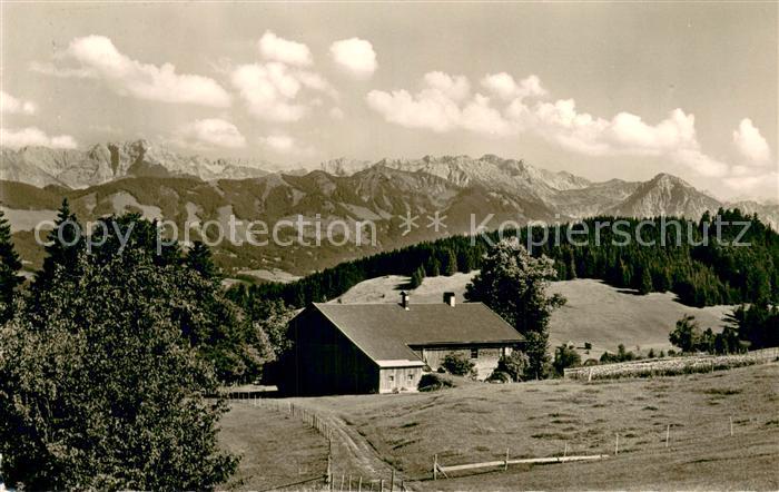 Gunzesried Haus Buehler Panorama