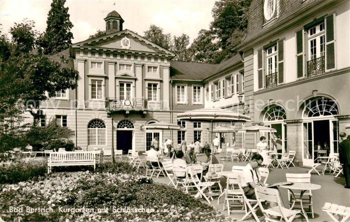 Bad Bertrich Kurgarten mit Schloesschen