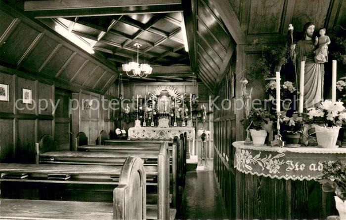 Bad Duerrheim Kuranstalt der Bundesbahn Betriebskrankenkasse Hauskapelle