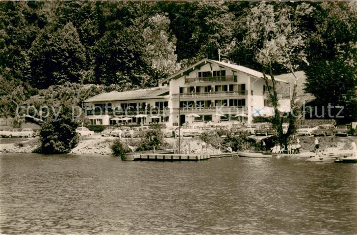 Tegernsee Bayern Hotel Fischerstueberl am See Restaurant