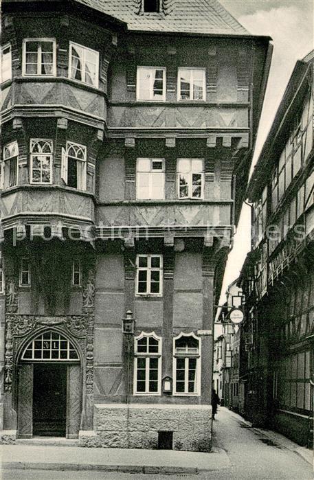 GOSLAR Harz Niedersachsen Fachwerkbauten Marktstrasse