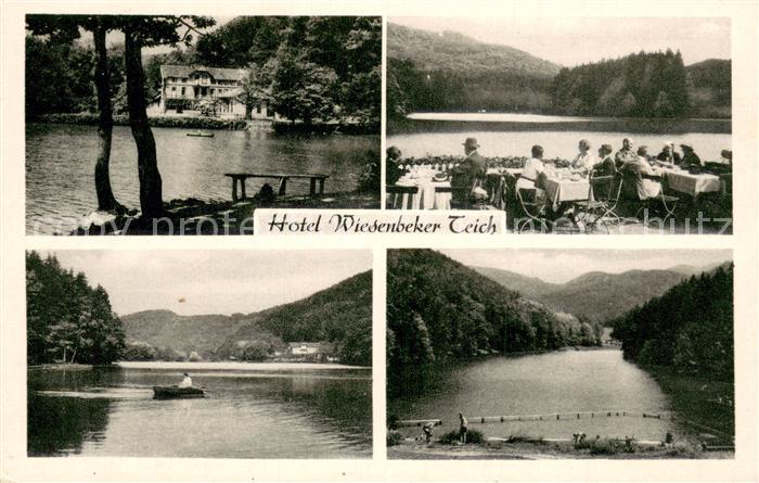Bad Lauterberg Hotel Wiesenbeker Teich Terrasse Panorama