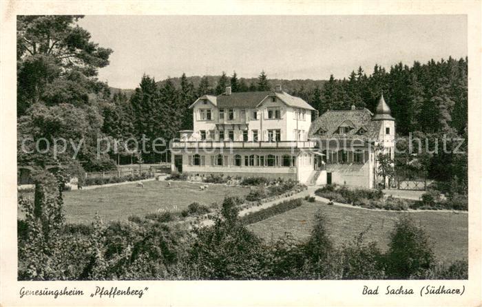 Bad Sachsa Harz Genesungsheim Pfaffenberg der AOK Hildesheim