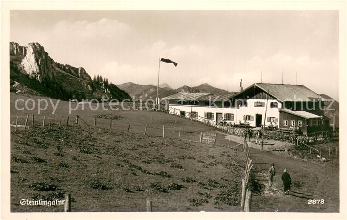 Steinlingalm 1670m Kampenwand Panorama