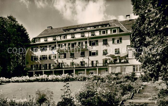 FREUDENSTADT BW Kurhaus St Elisabeth