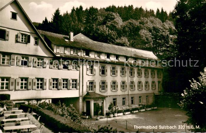 Renchtal Thermalbad Sulzbach Muentner Schumann Heim
