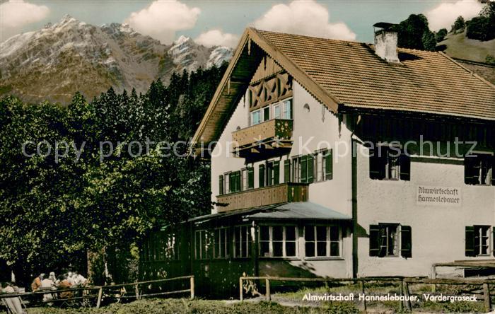 Vordergraseck Almwirtschaft Hanneslebauer