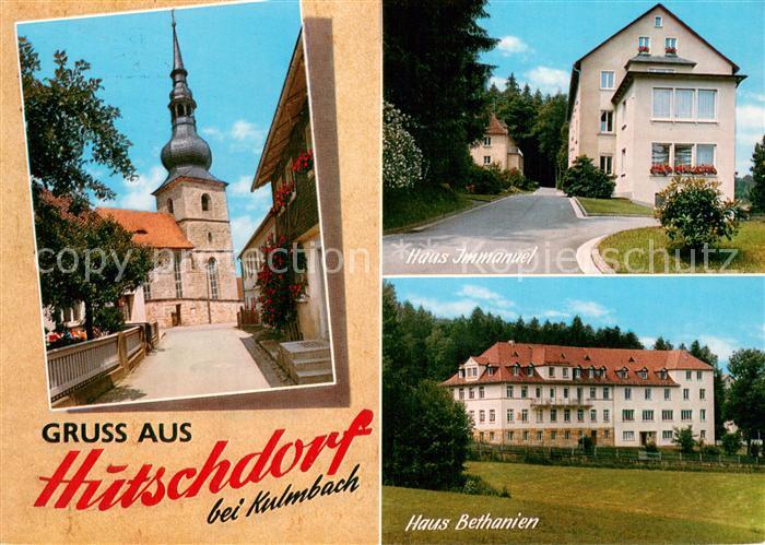 Hutschdorf Kirche Haus Immanuel Haus Bethanien