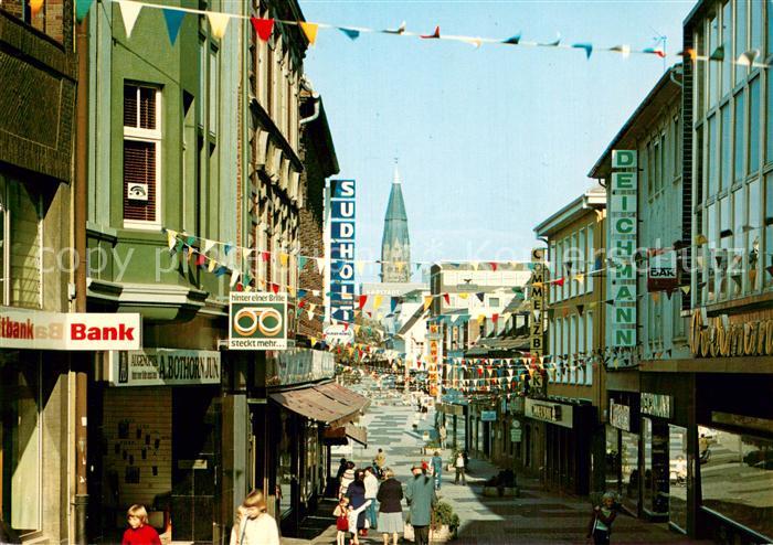 Rheine Emsstrasse Fussgaengerzone