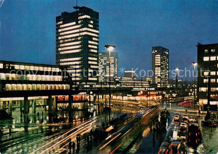 Essen  Ruhr Hochhaeuser an der Freiheit