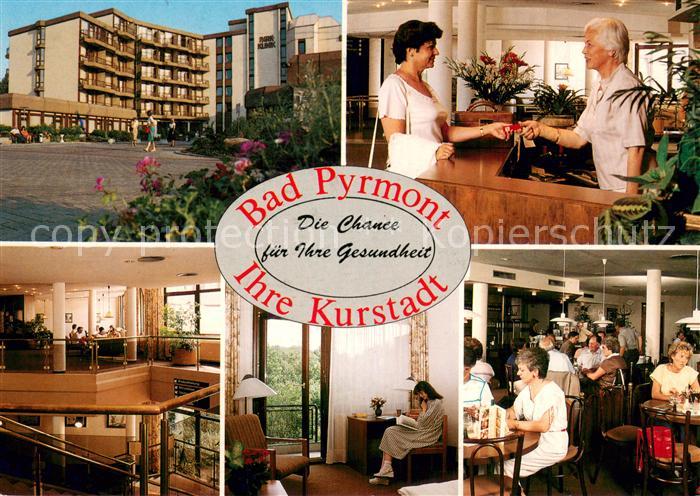 Bad Pyrmont Rheumaklinik  Rezeption Zimmer Foyer Speisesaal