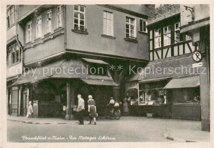 Frankfurt Main Die Metzger Schirne