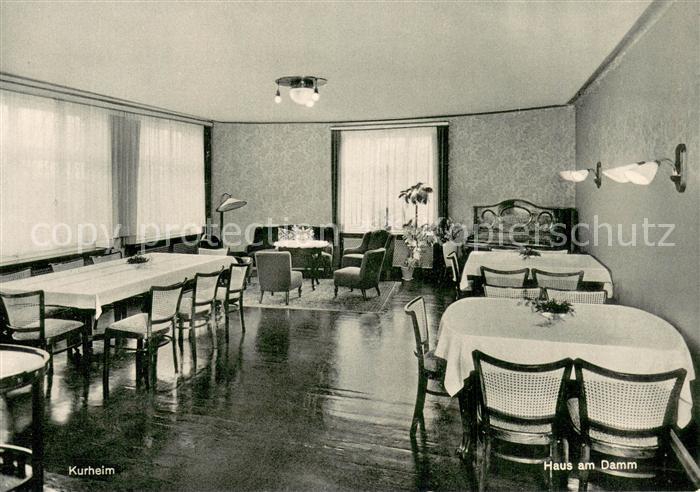 Bad Salzuflen Kurheim Haus am Damm Gastraum