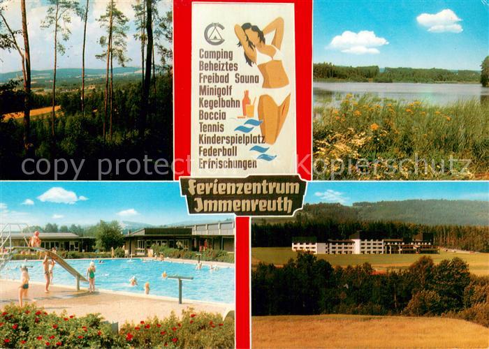 Immenreuth Ferienzentrum Schwimmbad Panorama