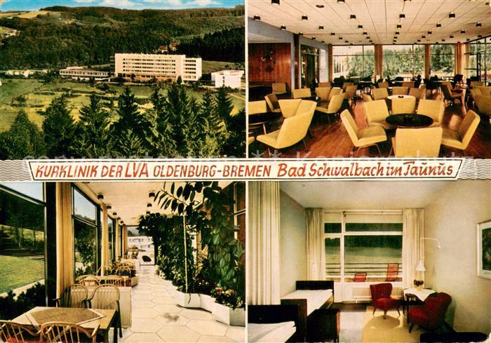 Bad Schwalbach Kurklinik Bad Schwalbach der LVA Oldenburg Gastraum Wintergarten
