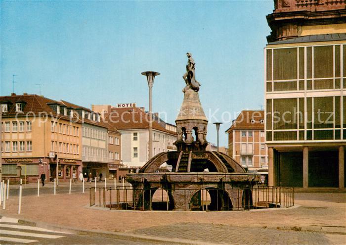 Worms Rhein Siegfriedbrunnen