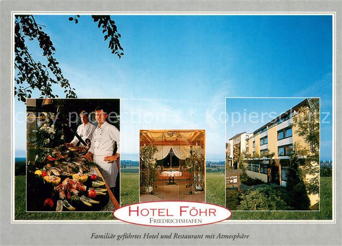 Friedrichshafen Bodensee Hotel Foehr Kueche Gastraum