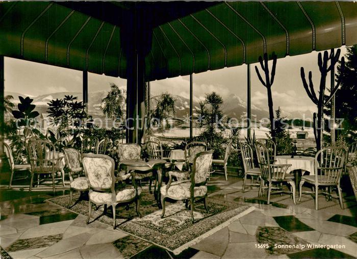 Sonthofen Oberallgaeu Alpenmoor- und Kneippbad Sonnenalp Wintergarten