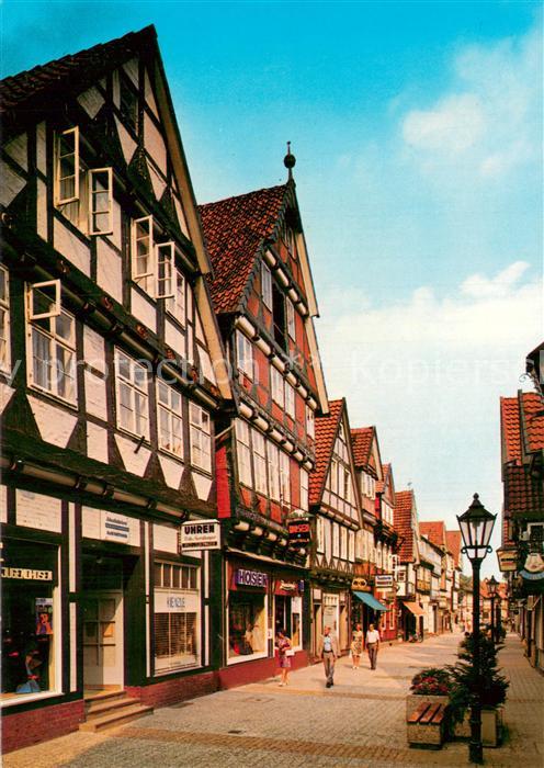 Celle Niedersachsen Neue Strasse Stadtzentrum Fussgaengerzone