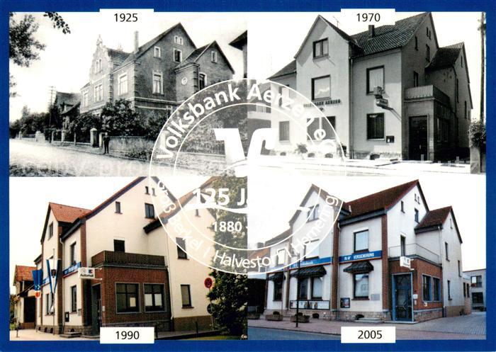 Aerzen Volksbank anno 1925 1970 1990 und 2005