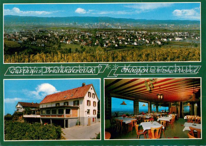 oetlingen Weil Rhein Gasthaus Dreilaenderblick Restaurant Panorama Markgraeflerl