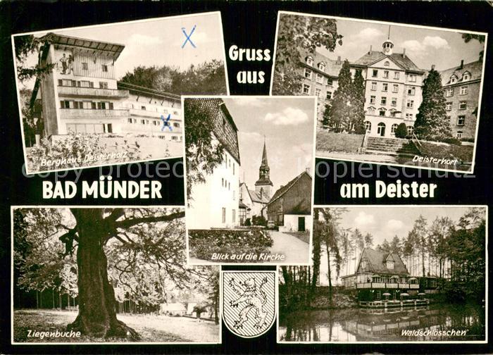 Bad Muender Berghaus Deisterholz Kurhaus Deisterhort Ziegenbuche Waldschloessche