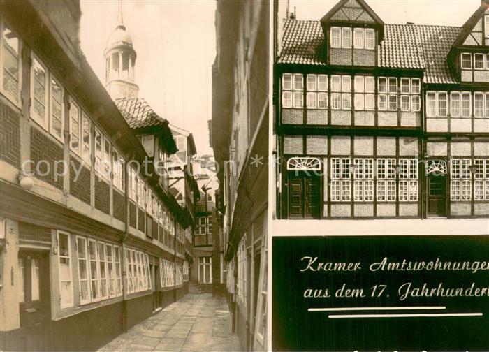 HAMBURG CITY Kramer Amtswohnungen 17. Jhdt. Gaststaette Zur alten Kramerstube