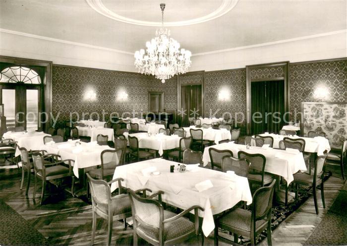 Bad Kissingen Saale Sanatorium Roter Speisesaal Kronleuchter