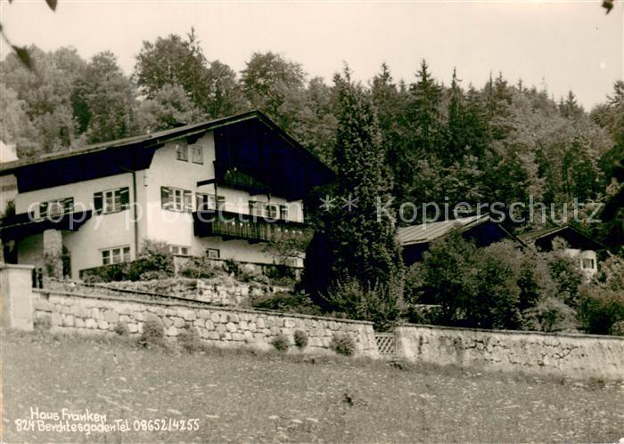 BERCHTESGADEN Bayern Gaestehaus Pension Haus Franken