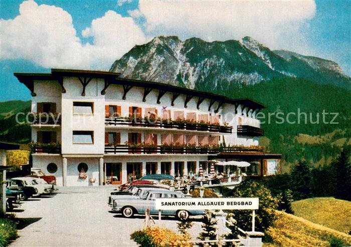 Oberstdorf Sanatorium Allgaeuer Bergbad der LVA Westfalen