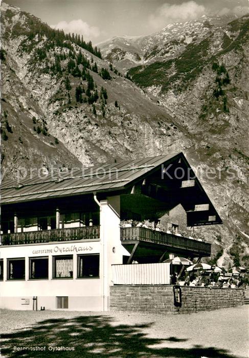 Oberstdorf Berggasthof Oytalhaus Allgaeuer Alpen