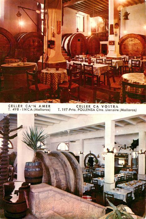 Puerto Pollensa Celler Ca'n Amer Celler Ca Vostra