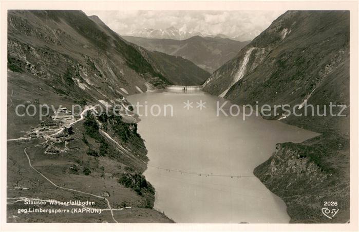 Kaprun Stausee Wasserfallboden