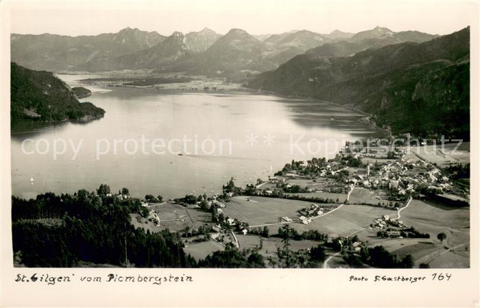 St Gilgen Salzkammergut Panorama v. Plombergstein