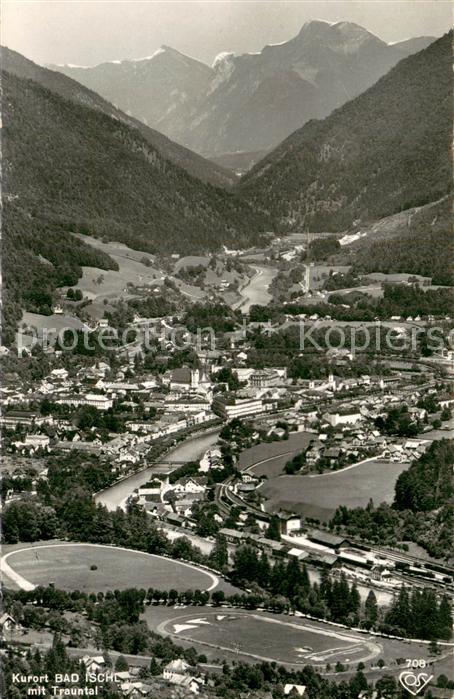 Bad Ischl Salzkammergut Teilansicht m. Trauntal