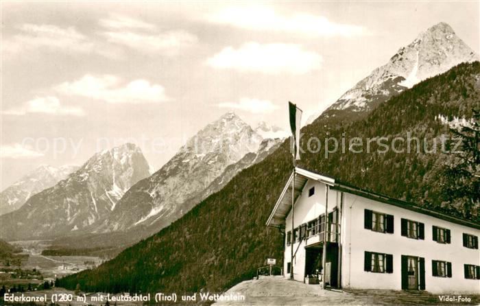 Ederkanzel Leutaschtal u. Wetterstein
