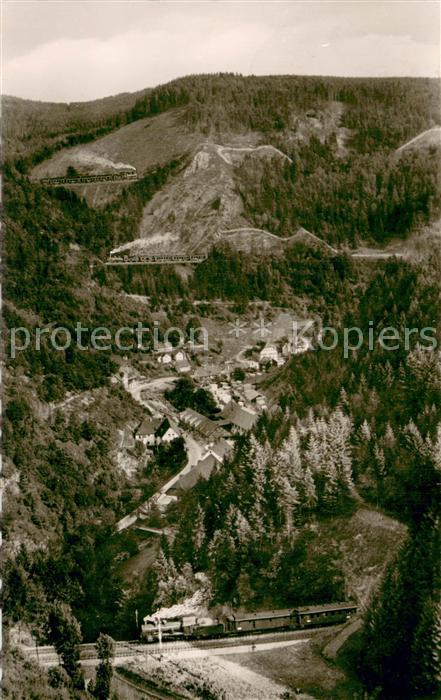 Triberg Schwarzwaldbahn Gebirgsbahn