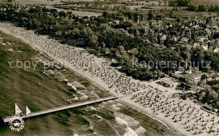 Timmendorfer Strand Fliegeraufnahme