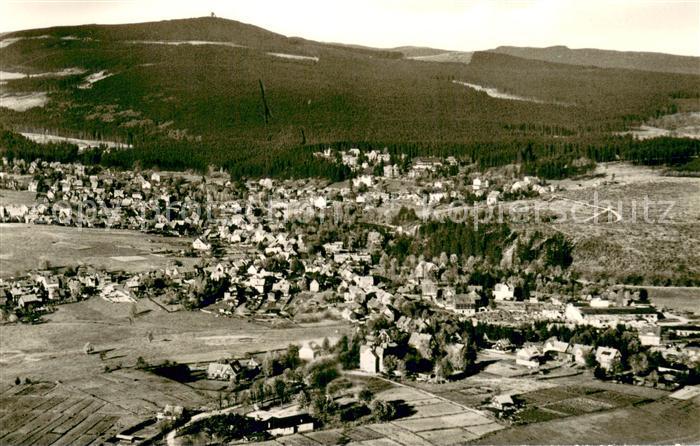 Braunlage Harz Fliegeraufnahme Gesamtansicht