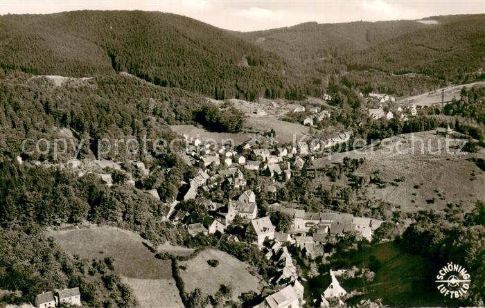 Bad Grund Fliegeraufnahme Totalansicht