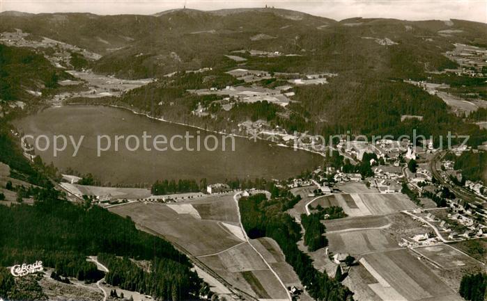 TITISEE Schwarzwald BW Fliegeraufnahme Feldberg Seebruck Herzogenhorn