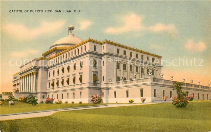 San Juan Puerto Rico Capitol Aussenansicht