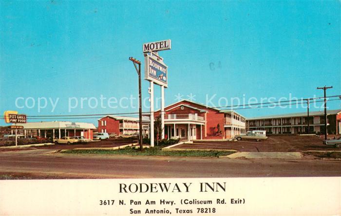 San Antonio Texas Rodeway Inn Motel