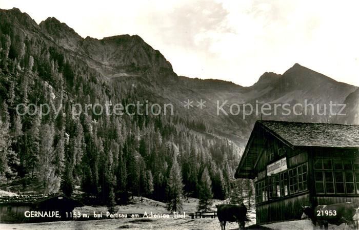 Gernalpe 1153m Pertisau AT Huette am Achensee