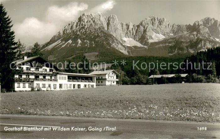 Going Wilden Kaiser Tirol Gasthof Blatthof m. Wildem Kaiser