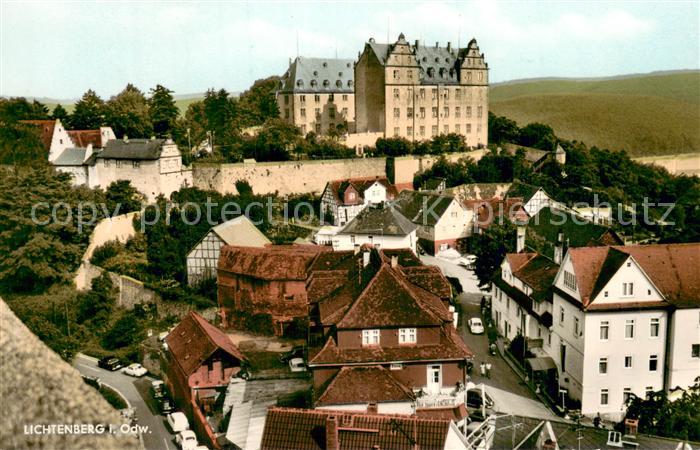 Lichtenberg Odenwald Teilansicht