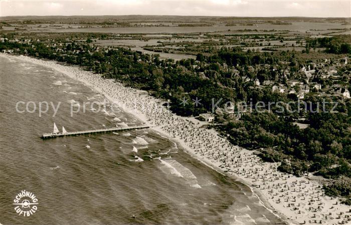Timmendorfer Strand Fliegeraufnahme