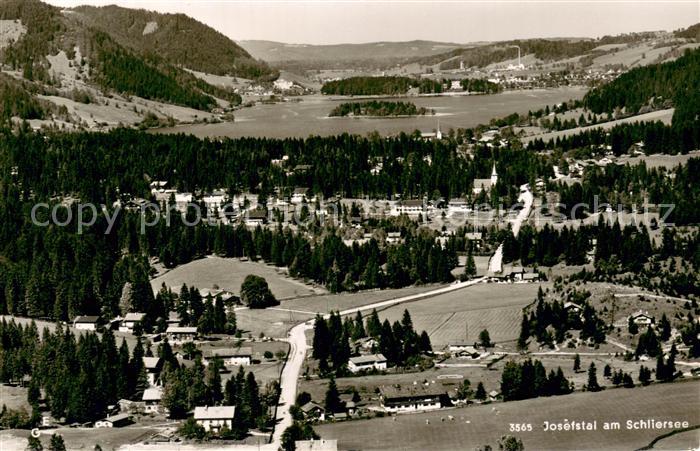 Josefstal Fliegeraufnahme Gesamtanischt m. Schliersee