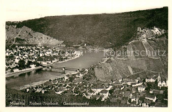 Traben-Trarbach Gesamtansicht im Moseltal