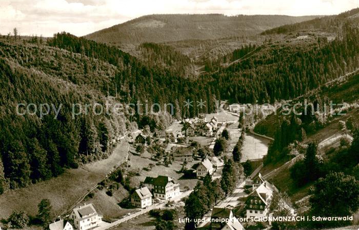 Schoenmuenzach Teilansicht Schwarzwald